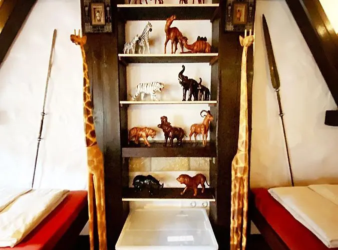 Kinderfreundliches Namibia-lodge Im Rittergut Leppersdorf Bei Radeberg بيت للعطل *